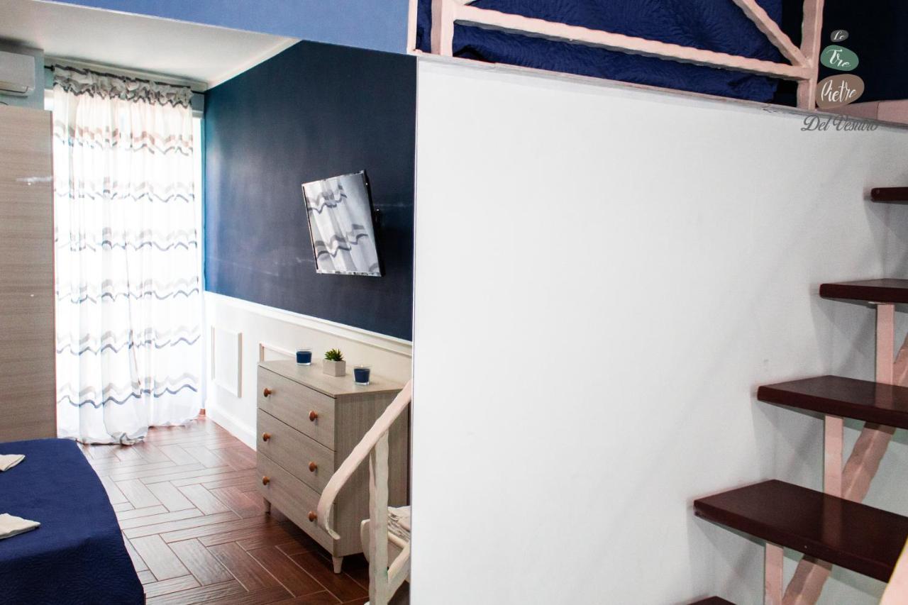 Apartamento Le Tre Pietre Del Vesuvio Pompeya Exterior foto