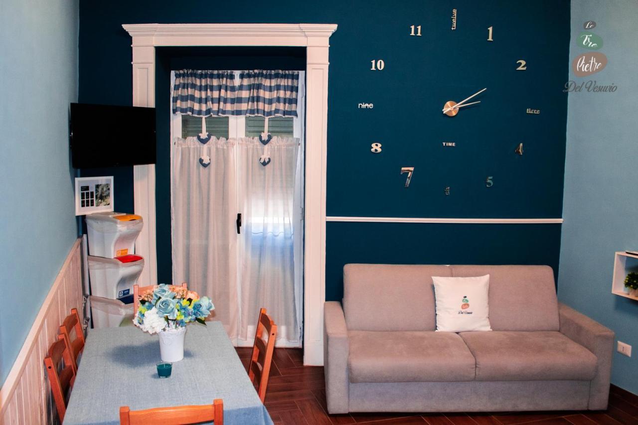 Apartamento Le Tre Pietre Del Vesuvio Pompeya Exterior foto